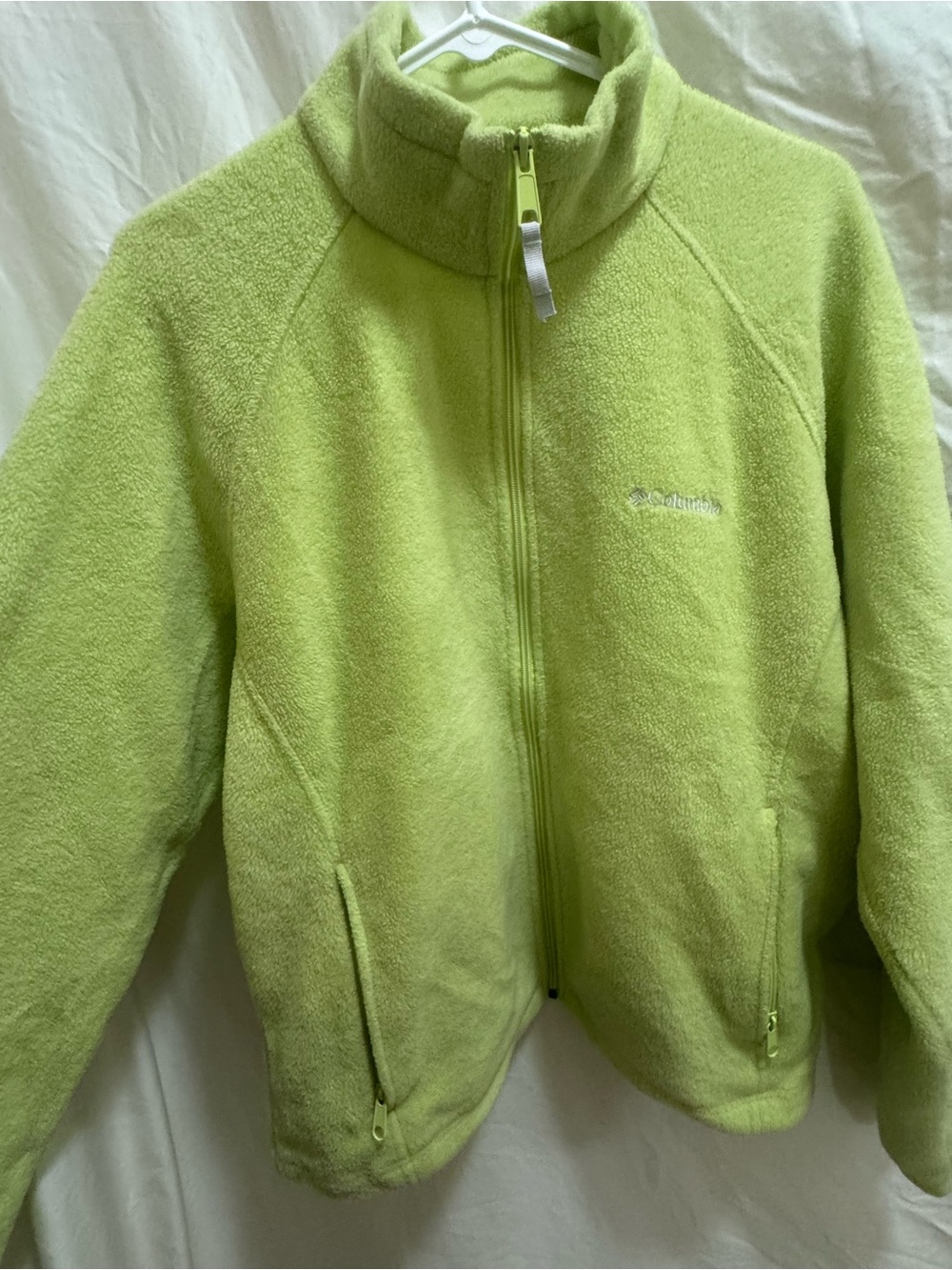 Columbia Women’s Lime Green Fleece Jacket